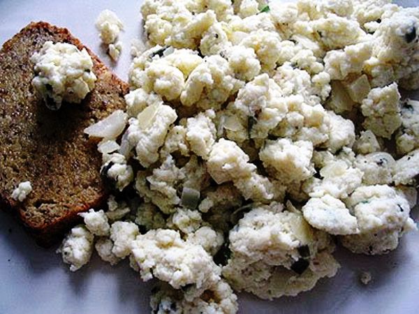 Cottage Cheese Scrambled Eggs