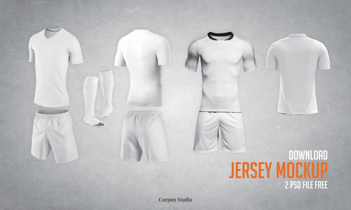 Download Download Gratis Mockup Jersey PSD Terbaru | Jago Desain