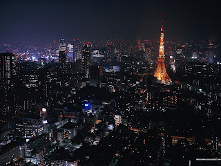 Eiffel Tower at Night Landscape Wallpapers