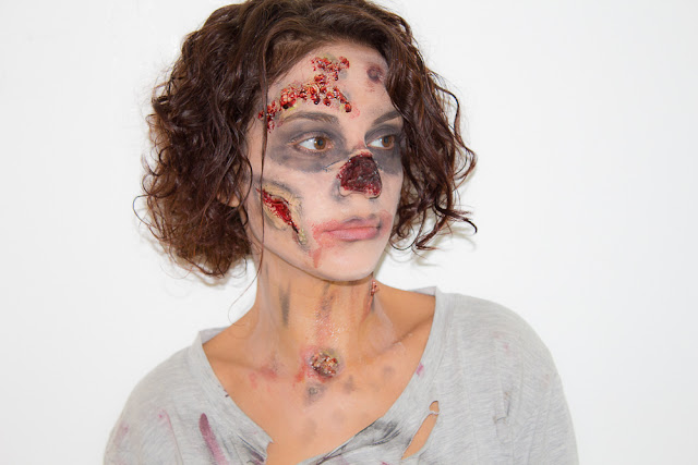 Mon premier maquillage façon Zombie