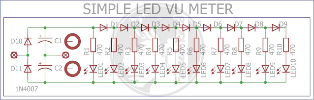 Led vu meter