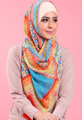 Model Hijab Risty Tagor