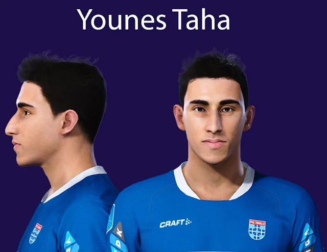 PES 2021 Younes Taha Face