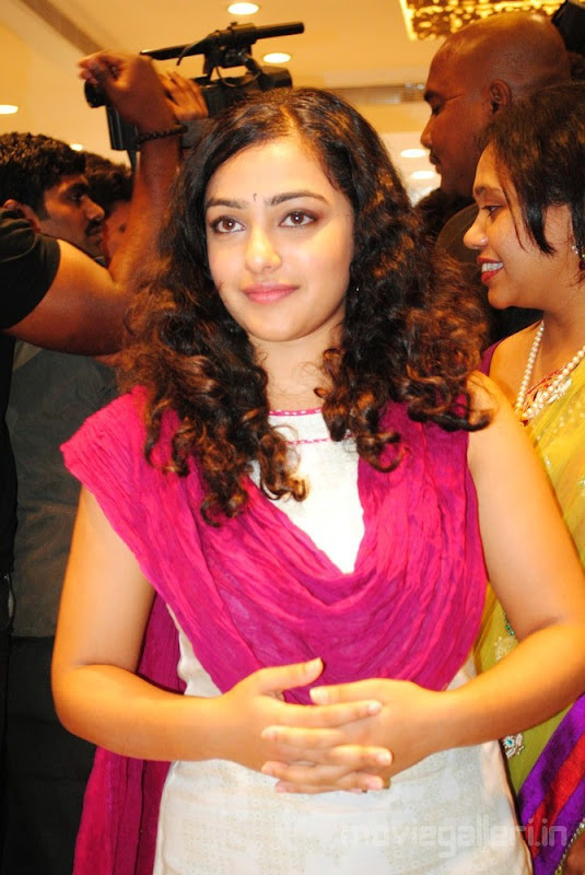 Actress Nithya Menon Photos  Designer Studio Mandir Launch hot images