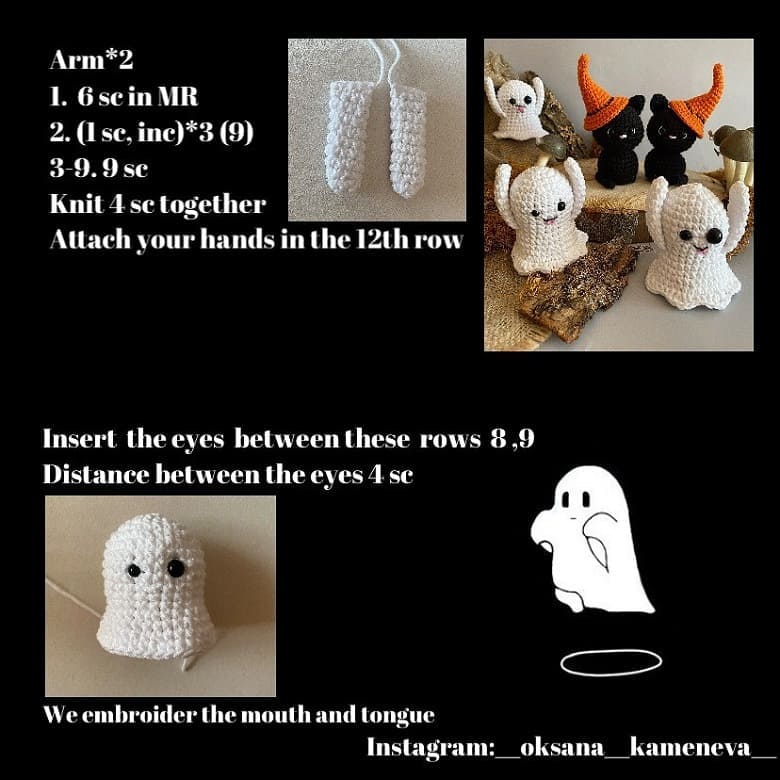 Crochet ghost free pattern