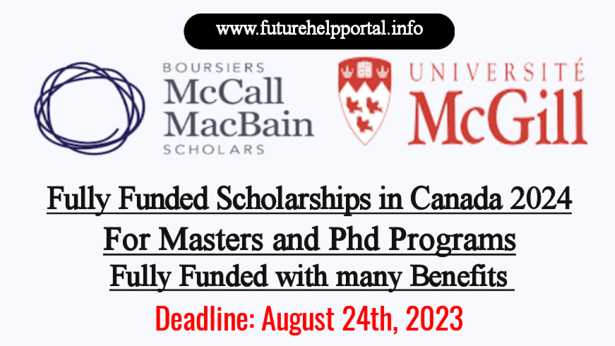 McCall MacBain Scholarships in Canada Future Help Portal