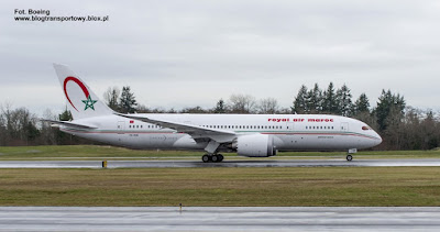 Boeing 787-8 Dreamliner, CN-RGB, Royal Air Maroc