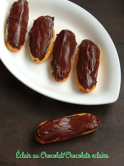 Chocolate Eclairs, Eclairs au chocolat