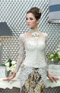 Gaun Kebaya Pengantin Modern Terbaru