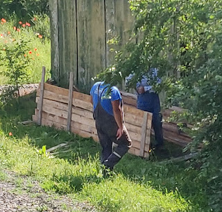 Assembling a new raft