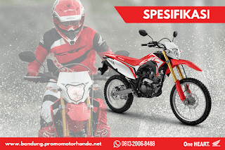 Spesifikasi motor Honda CRF150L