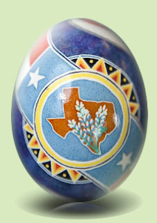 The 2007 Easter Egg Collection continues the tradition that began in 1994 where each state sends a decorated egg to the White House for display