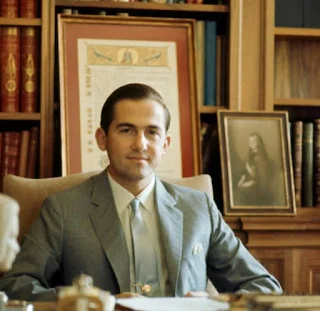 The young King Constantine II of Greece