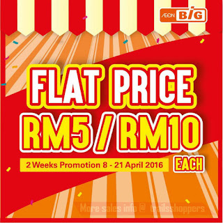 AEON BiG Flat Price Promotion discount