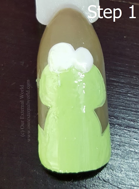 Step By Step Frog Nail Art Tutorial