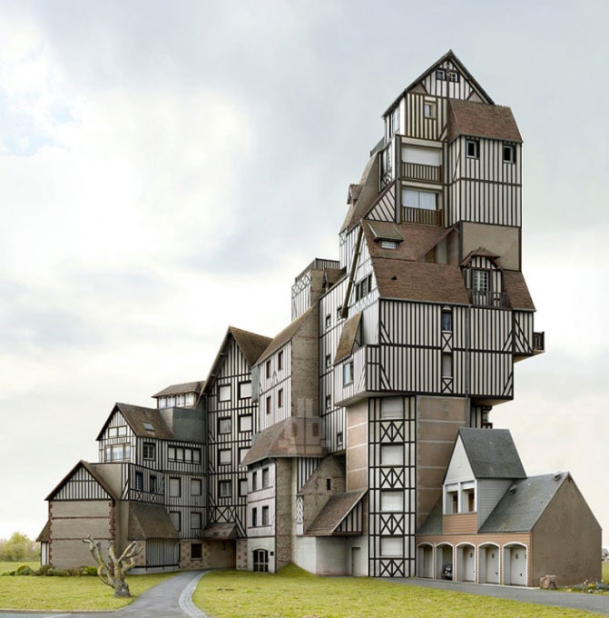 WEIRD NEWS: Amazing And Strange Houses Designs Using Photo ...