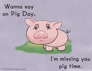 Pig Day Cards
