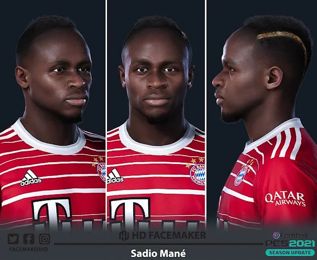 PES 2021 Sadio Mané Face