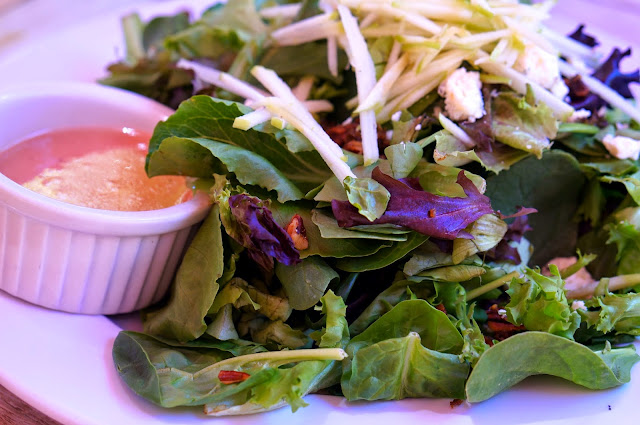 jack's firehouse, apple, salad, spiced pecans, blue cheese, cider vinaigrette, philadelphia