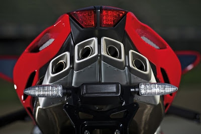 2010 MV Agusta F4 Rear View