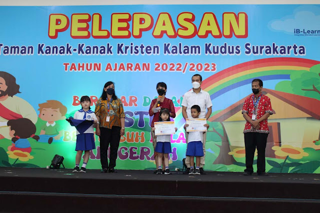 TK Kristen Kalam Kudus Surakarta Adakan Pelepasan Siswa 2022/2023
