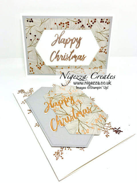 Nigezza Creates with Stampin' Up! and Word Wishes and Stitched Nested Label Dies 