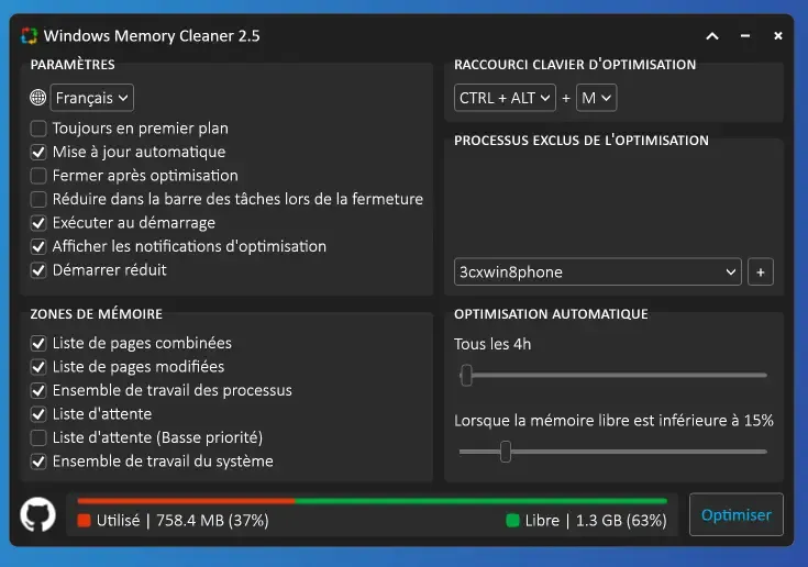 عزز جهاز الكمبيوتر الخاص بك باستخدام Windows Memory Cleaner!