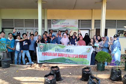  Kelompok Kerja Bank Sampah Unhas Memimpin Sosialisasi Bank Sampah di Fakultas Kehutanan Unhas