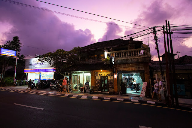 Monkey forest road, Ubud-Bali