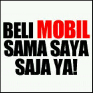 DP BBM Gambar Mobil car funny beli kredit mobil sama saya saja