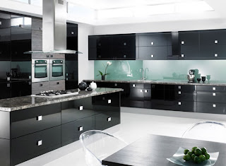 Black Kitchen Cabinets 2