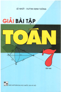 Giải Bài Tập Toán 7 Tập 2 - Lê Nhứt