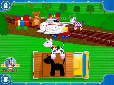 XP Windows Vista computer software for kids Thomas the train Harold the helicopter Special Delivery