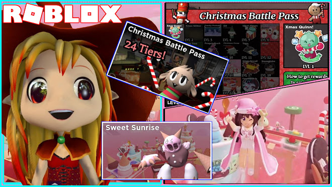 ROBLOX TOWER HEROES! CHRISTMAS UPDATE AND BEATING NEW SWEET SUNRISE MAP EASY