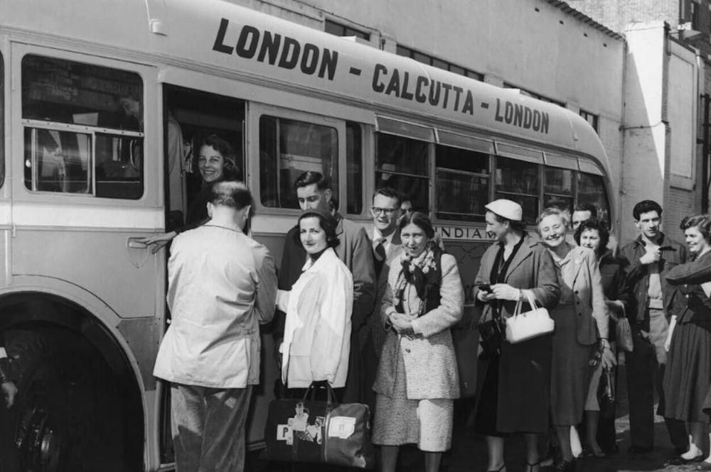 London to Calcutta by Bus