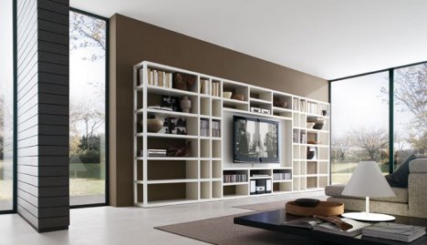 Woodwork Tv Bookcase Wall Unit Plans PDF Plans