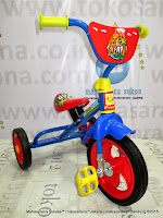 pmb 919 safari blue sepeda roda tiga bmx