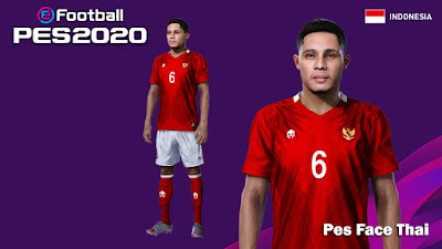 PES 2021 Faces Evan Dimas by PES Face Thai