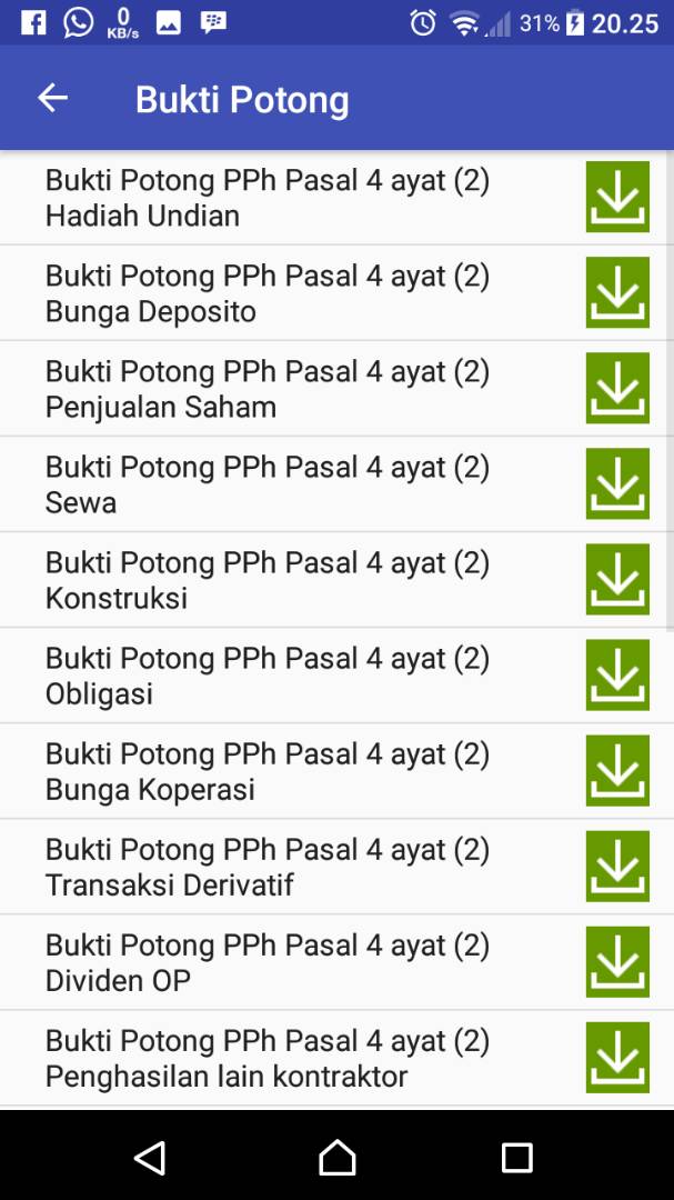 Pajeg Lempung: Instal Aplikasi Perpajakan di Android