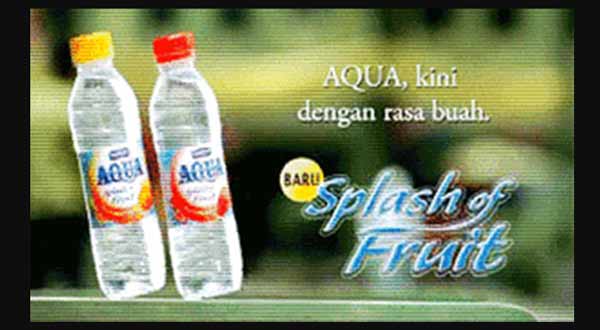 Contoh Produk Makanan Gagal: Air Mineral Rasa Buah