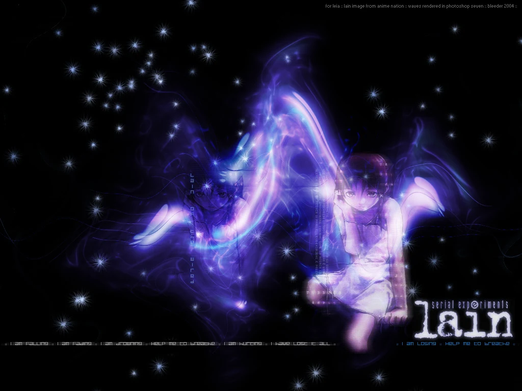 Stunning Serial Experiments Lain Wallpaper 4K