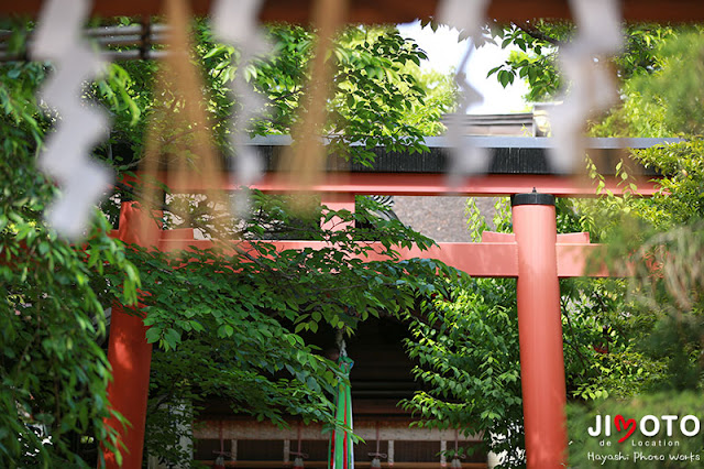 漢國神社でお宮参り出張撮影