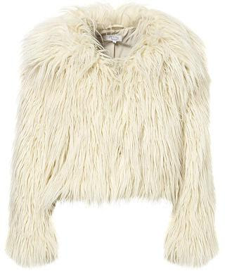 Faux fur coat