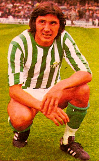 Attila Ladinsky con la camiseta del Betis. Betistórico.