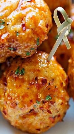 This is my favorite way to eat chicken meatballs. They’re spiced up with a sweet, savory, and spicy firecracker sauce. They’re tender, filled with flavor, and require minimum work!