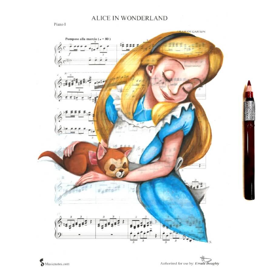 10-Alice-in-Wonderland-Movie-Drawing-Ursula-Doughty-www-designstack-co