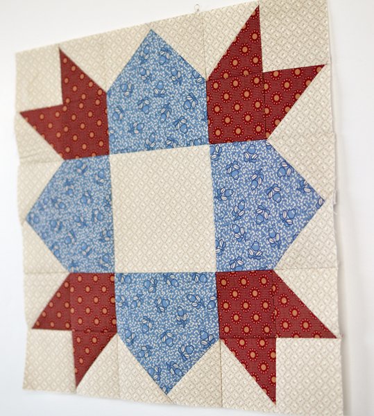 Weathervane Quilt Block Tutorial