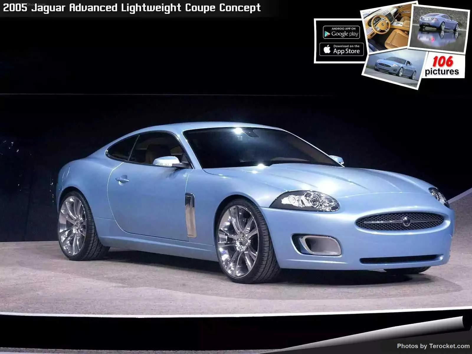 Hình ảnh xe ô tô Jaguar Advanced Lightweight Coupe Concept 2005 & nội ngoại thất