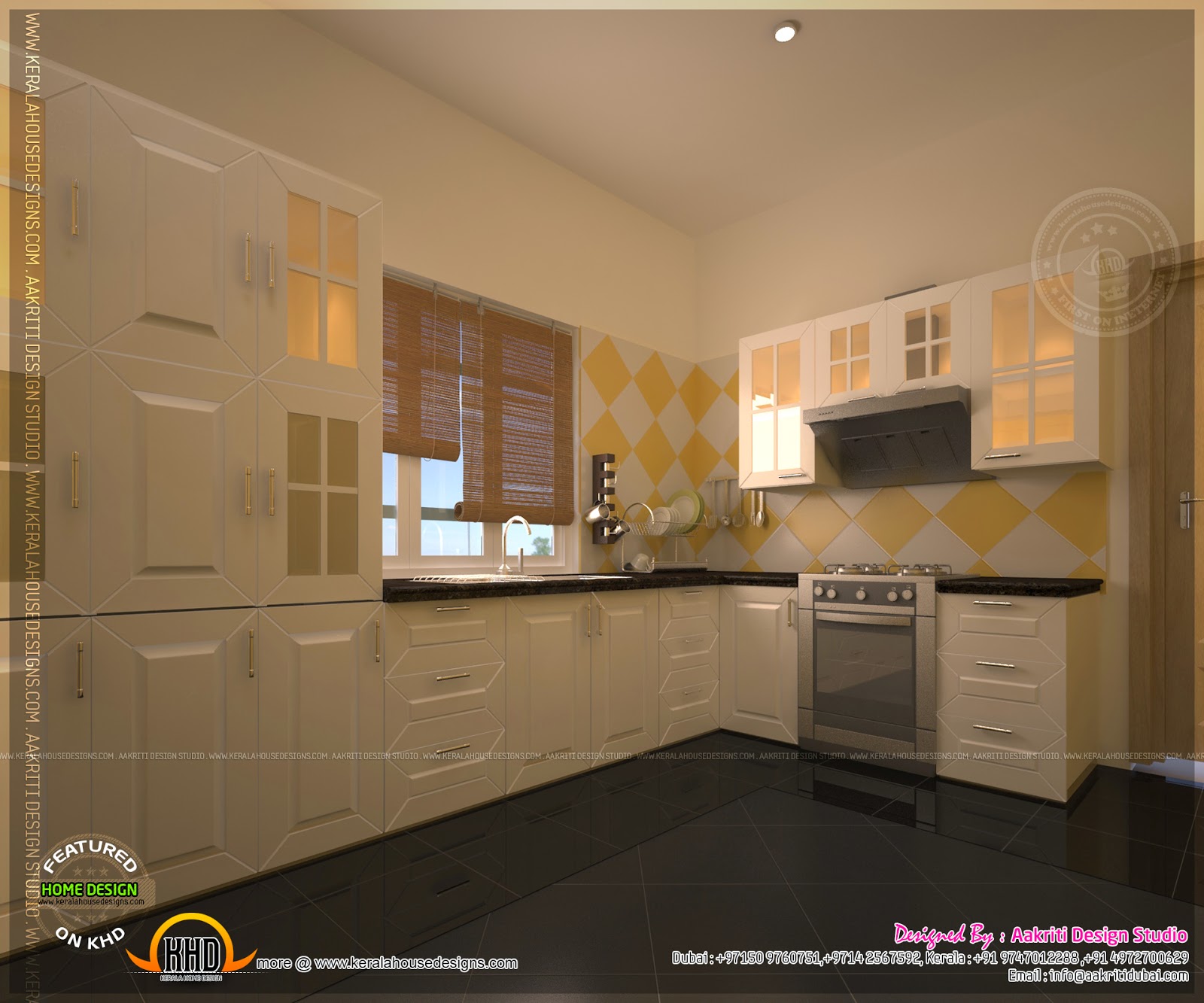  Kitchen designs by Aakriti Design Studio Home Kerala Plans