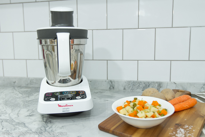 Cómo comer sano y ahorrar tiempo con el robot de cocina Volupta de Moulinex